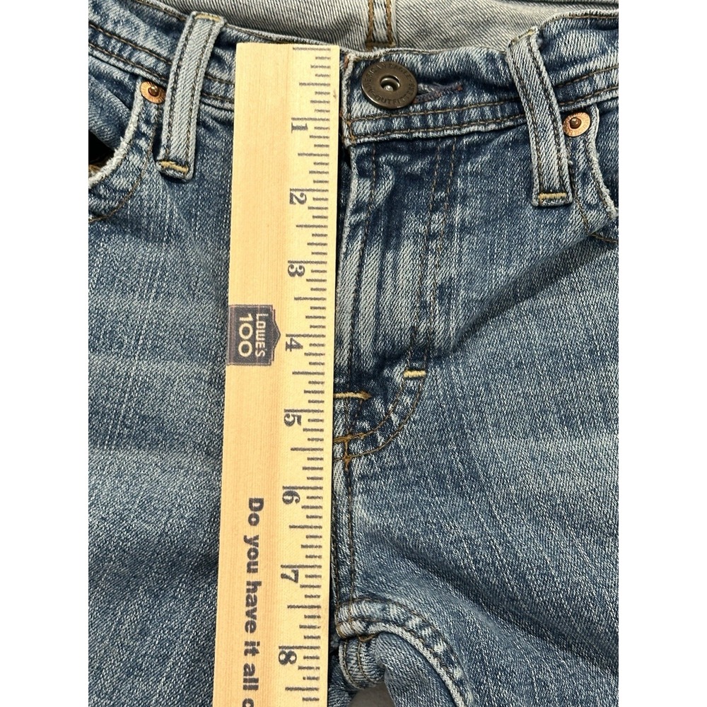 American Eagle Vintage Y2K Jeans Stretch Skinny Flare Sz 6 Regular 31.5" Inseam - Picture 16 of 16